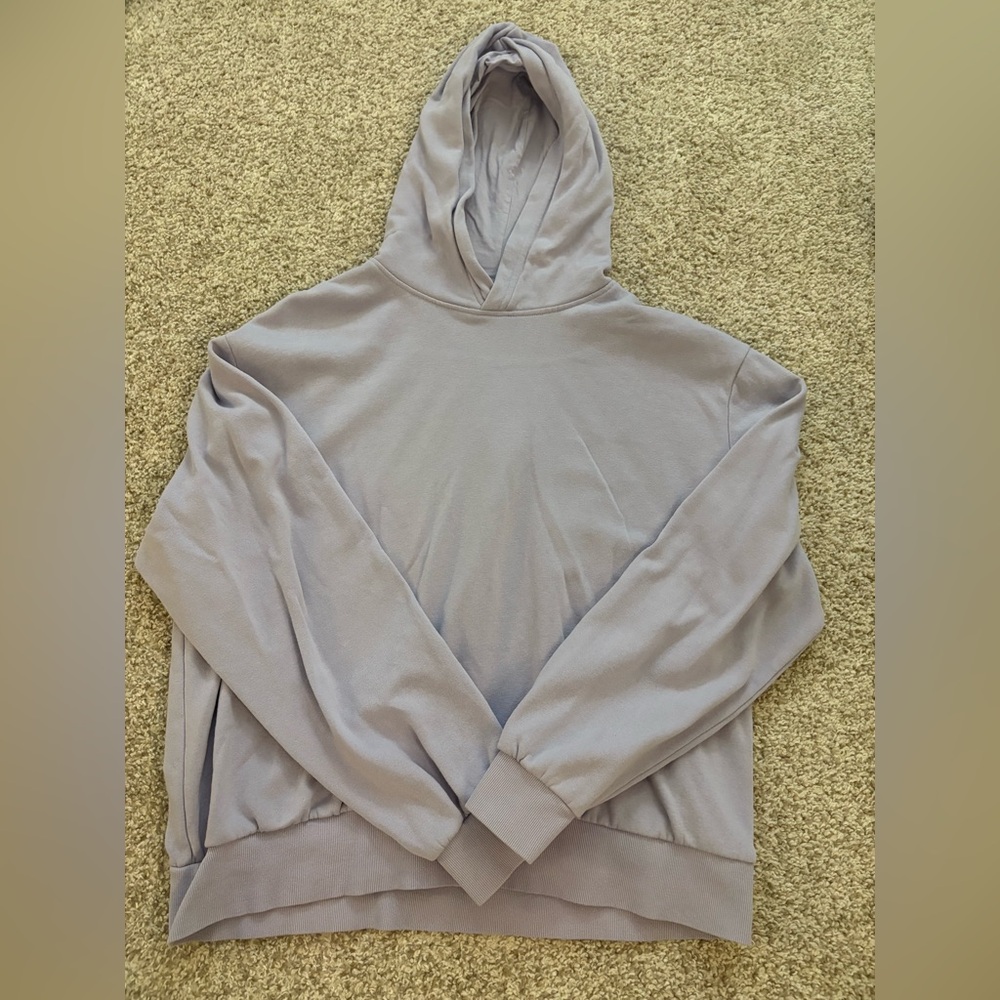 H&M Purple Sweater Soft Cotton Blend Long Sleeve